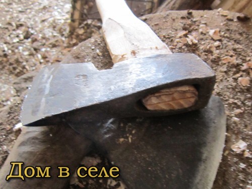 Как правильно починить топор