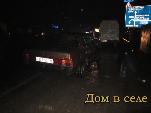 Перегон б/у авто ночью
